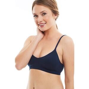 Kalon Comfort Cami Bralette - Wireless Seamless Navy Blue